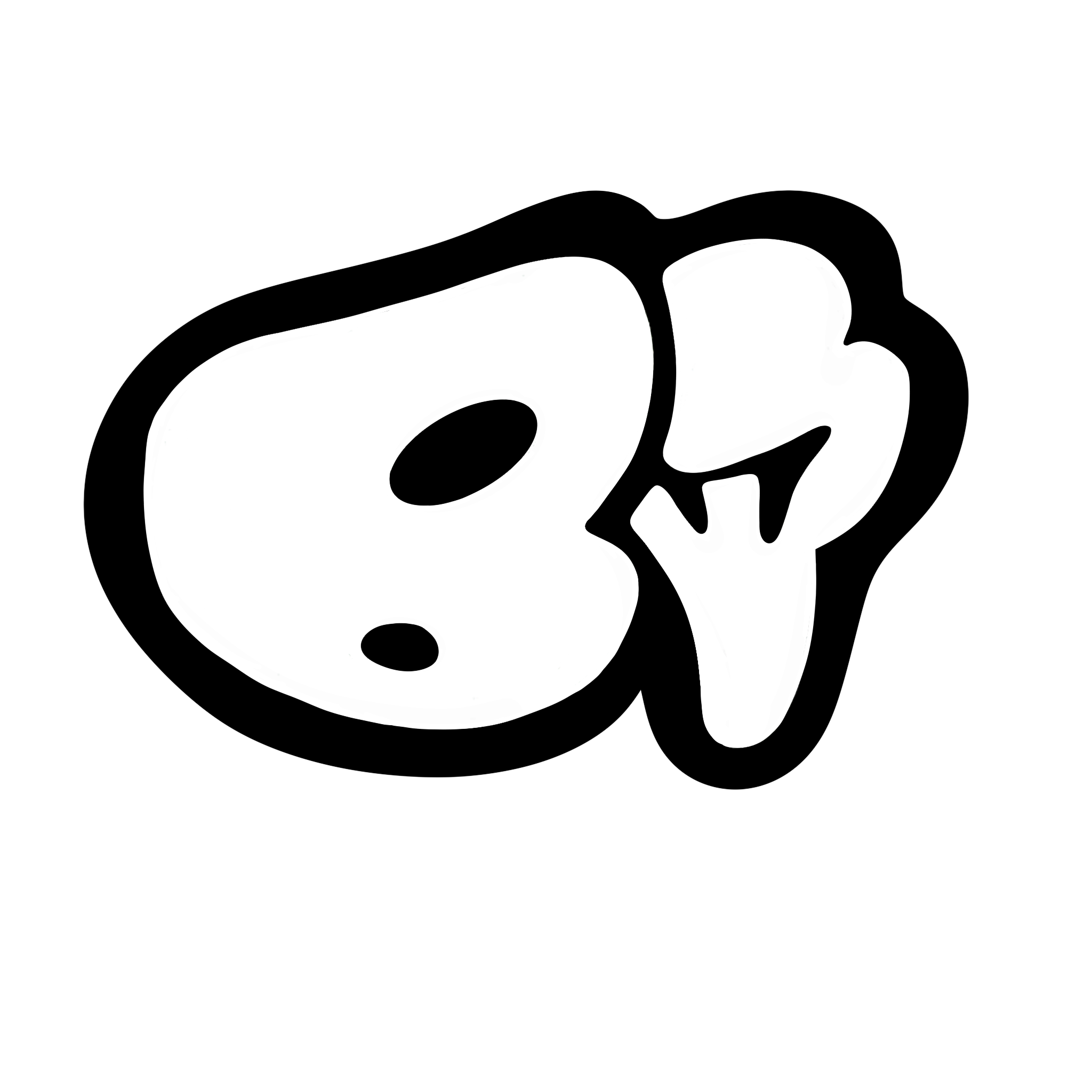 Limitation Forces Innovation Monogram Logo T | Black Broccoli, image size:2048x2048